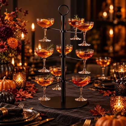 Cocktail Tree – Luksuriøst drinkstativ i 3 etasjer