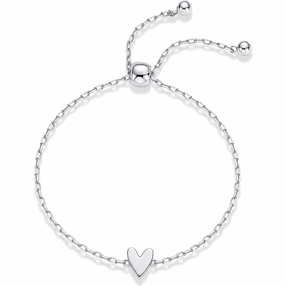 Love Bracelet Set – Matchende hjertearmbånd i 14K gullbelagt