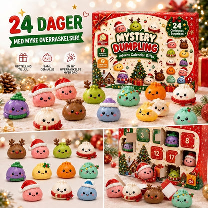 Mystery Dumpling – Adventskalender med 24 mini-juledumplings