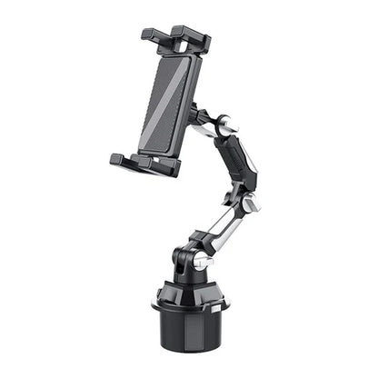 Bilholder for mobil og nettbrett med justerbar arm