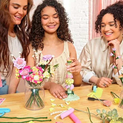 Blooms Meadow | DIY-sett for blomsterbukett – Blomsterhåndverk for voksne og tenåringer