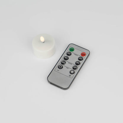 Oppladbare LED-telys (flammeløse)
