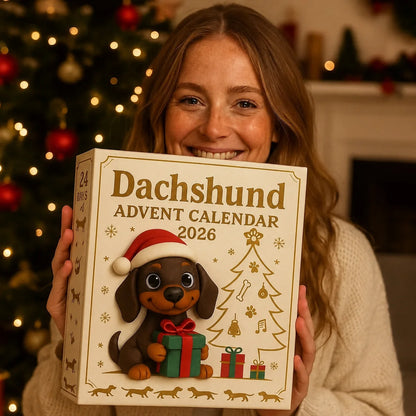 🎄🐾 2026 Dachs Julekalender 🐶✨ (或 🎄🐾 2026 Dachs Adventskalender 🐶✨