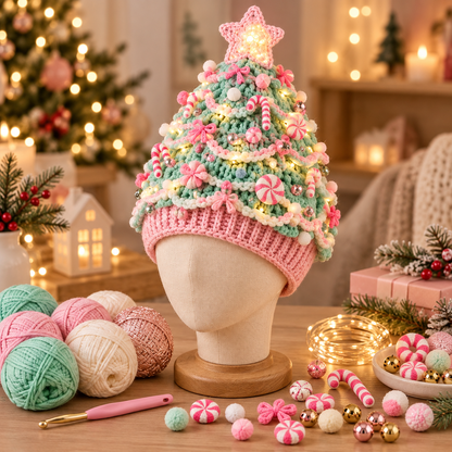 Julens koseligste DIY-sett – Hekle din egen juletrelue