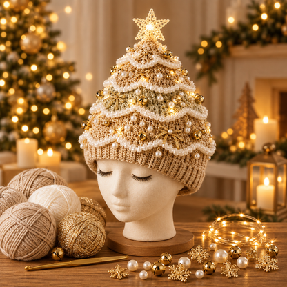 Julens koseligste DIY-sett – Hekle din egen juletrelue
