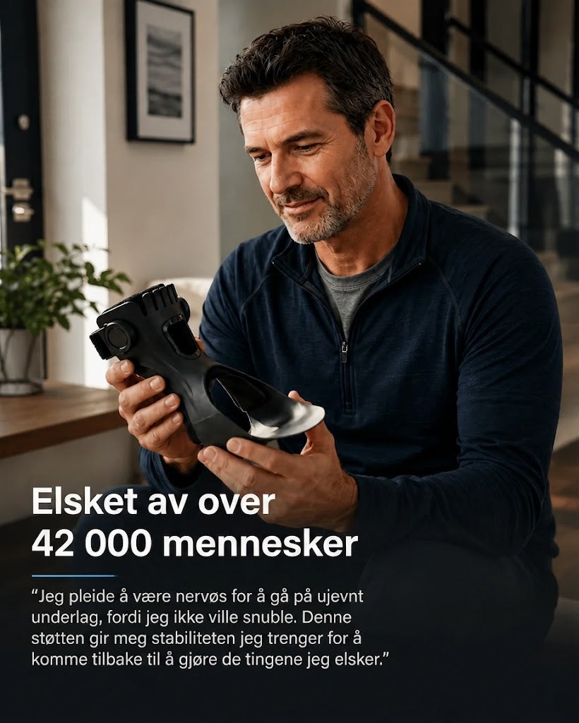 StrideLift – Droppfotstøtte