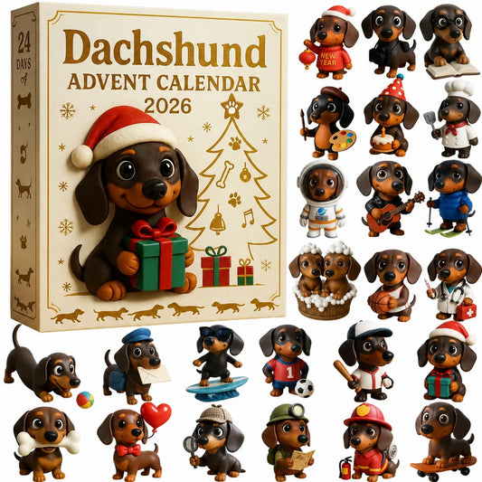 🎄🐾 2026 Dachs Julekalender 🐶✨ (或 🎄🐾 2026 Dachs Adventskalender 🐶✨