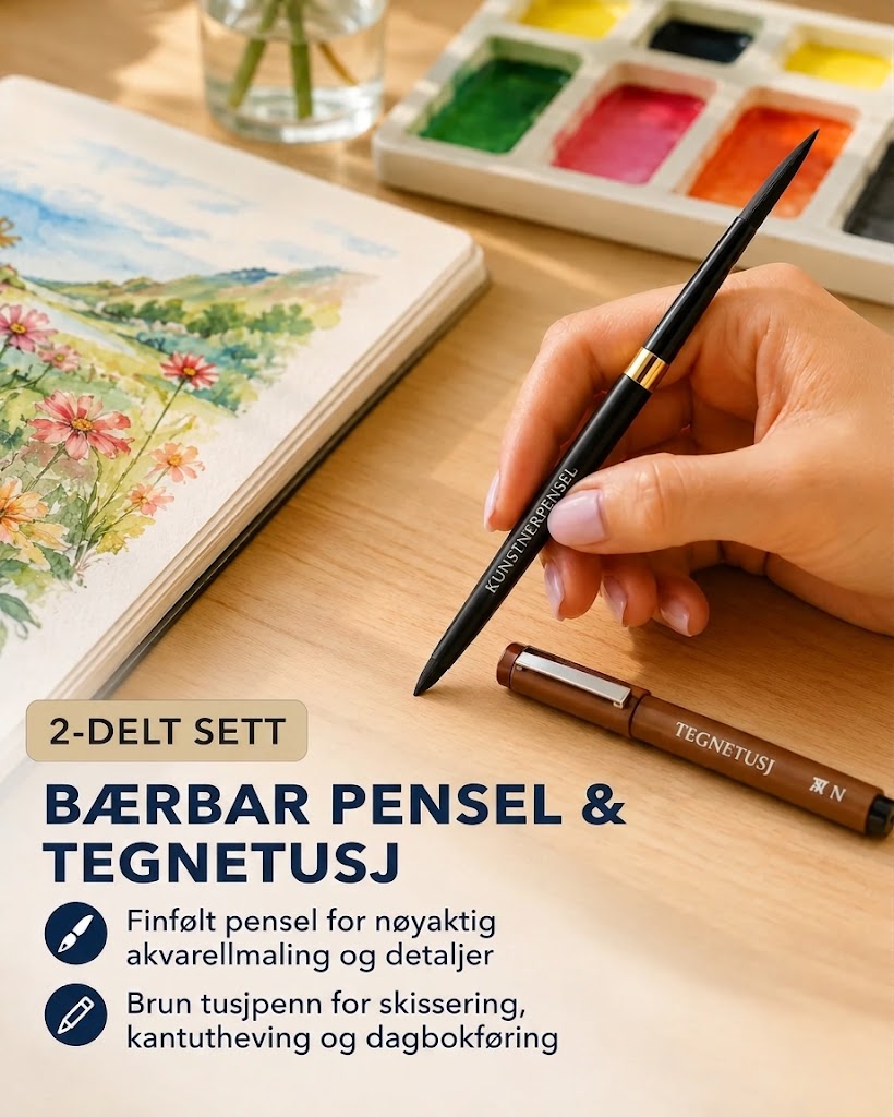 Wayfarer akvarellsett