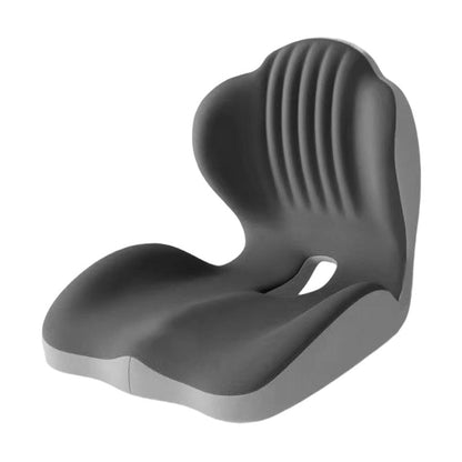Ergonomisk sittepute med ryggstøtte i minneskum