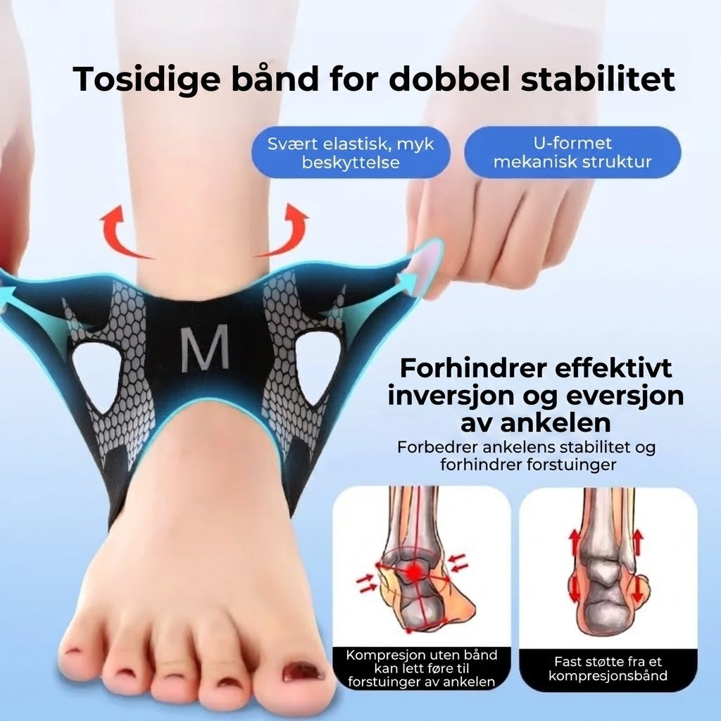 Stabiliserende ankelstøtte