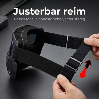 Ripebestandig sportsmaske