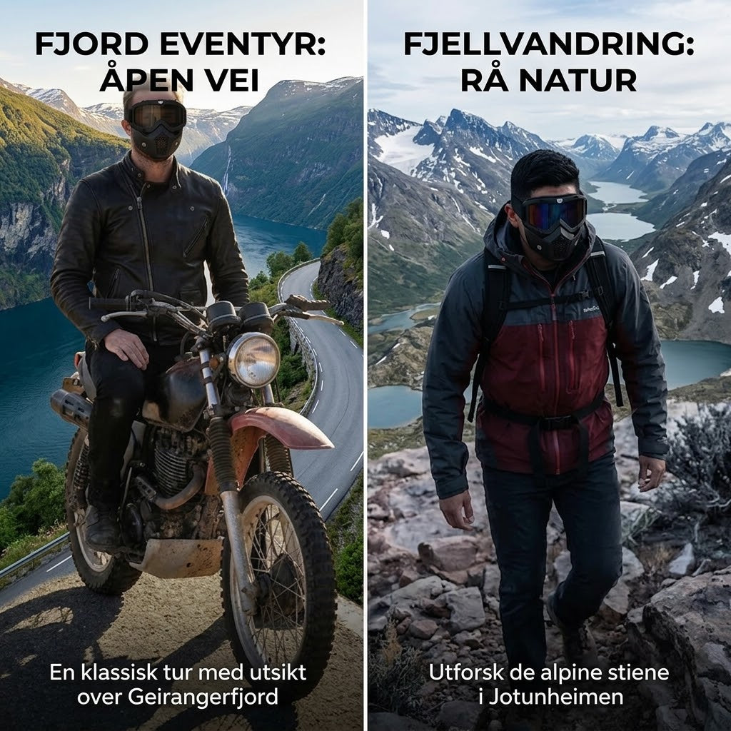 Ripebestandig sportsmaske